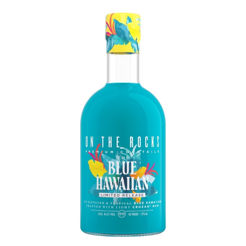 On The Rocks Cruzan Blue Hawaiian